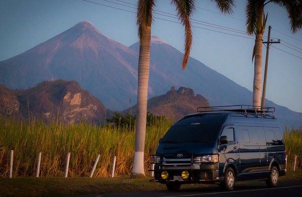 Transporte privado en Guatemala